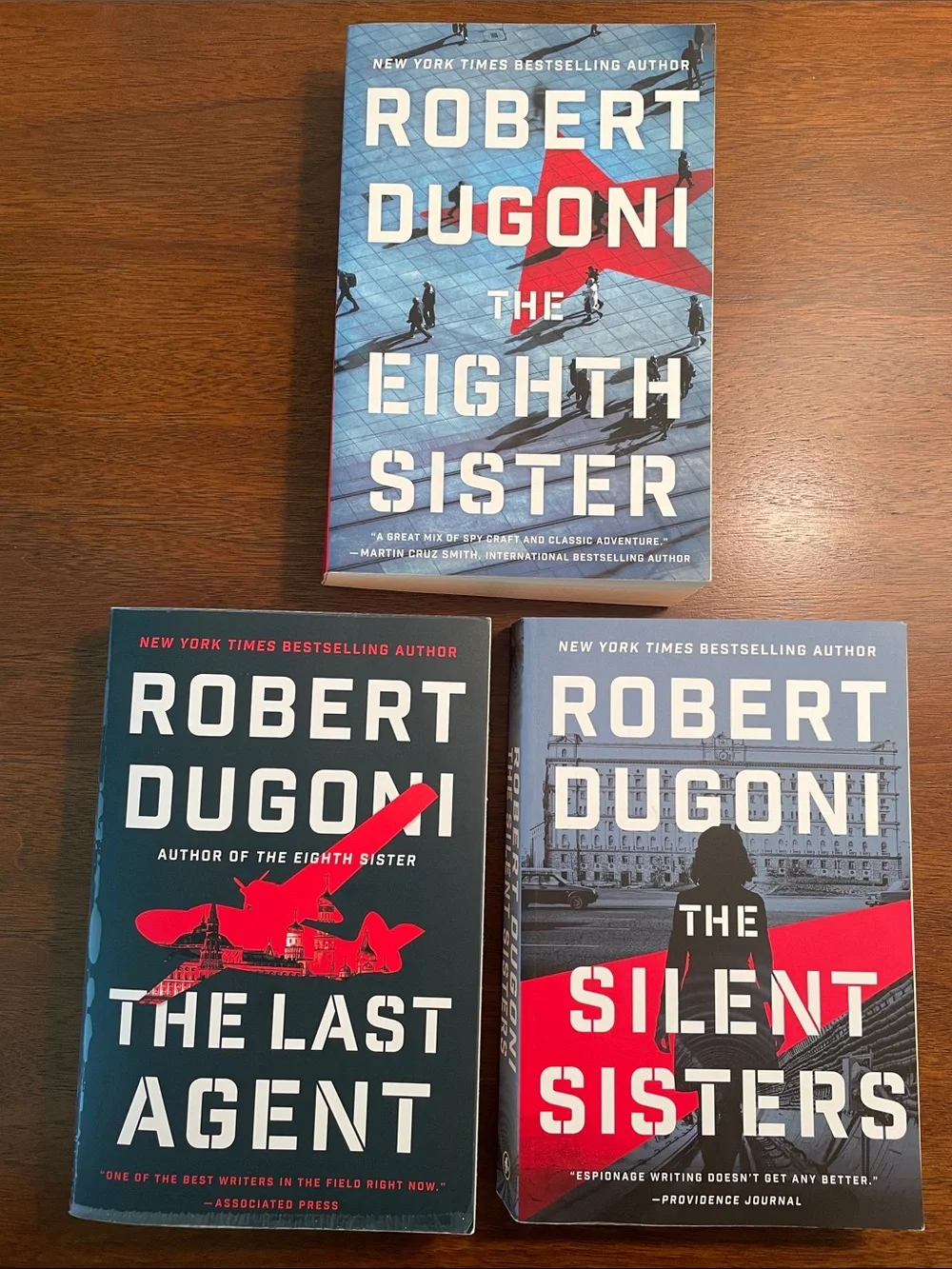 Robert Dugoni Lot of 3 – The Eighth Sister, The Last Agent, The Silent Sisters